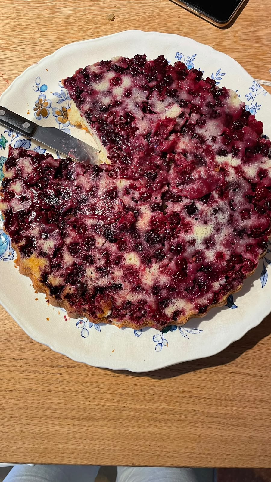 Tarte aux fruits rouges faite maison